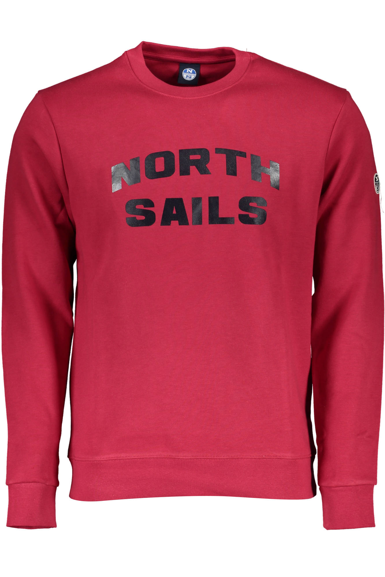 Sweat-shirt zippé rouge North Sails pour homme - NORTH SAILS