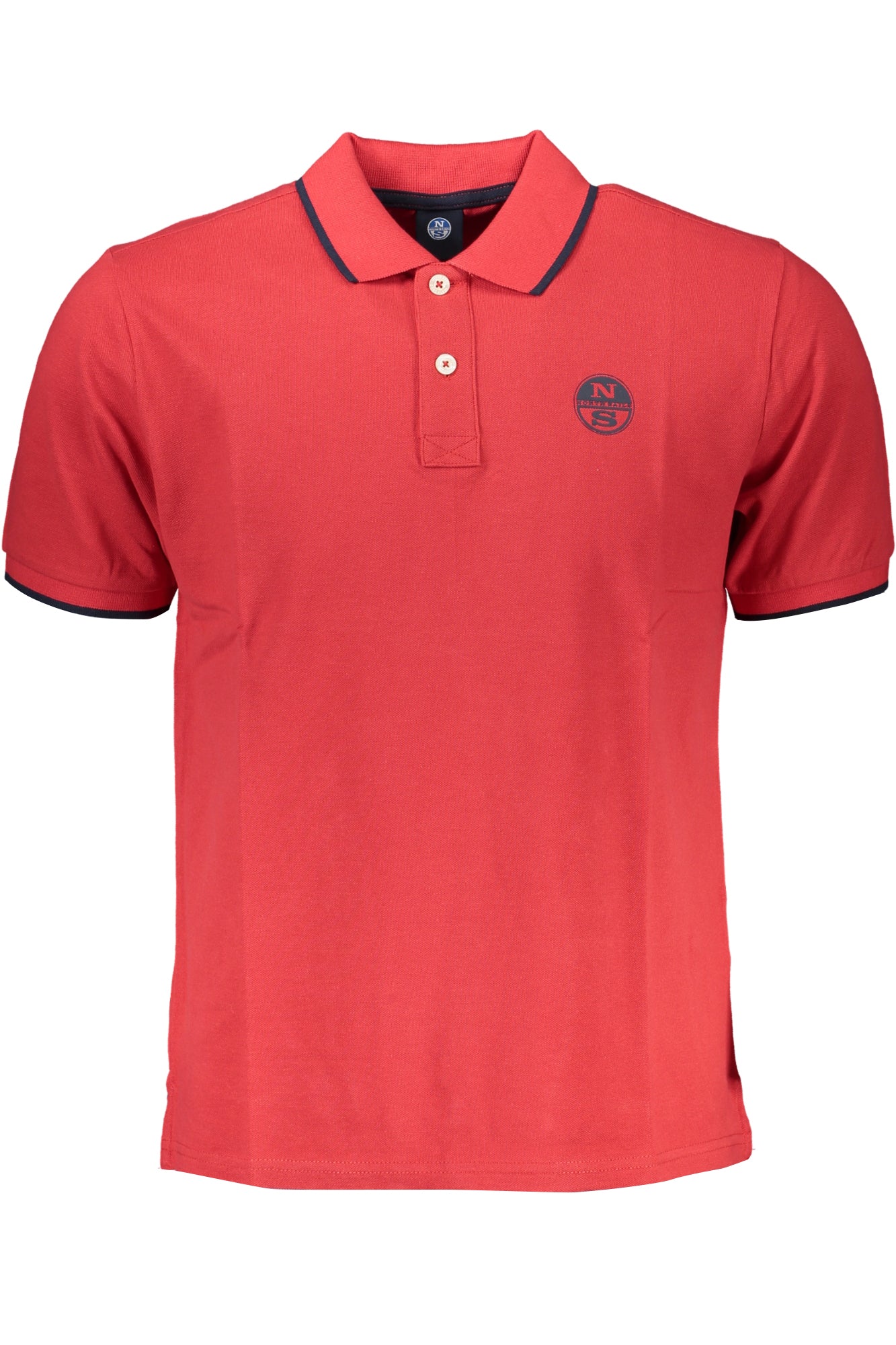 NORTH SAILS POLO HOMME ROUGE À MANCHES COURTES - NORTH SAILS