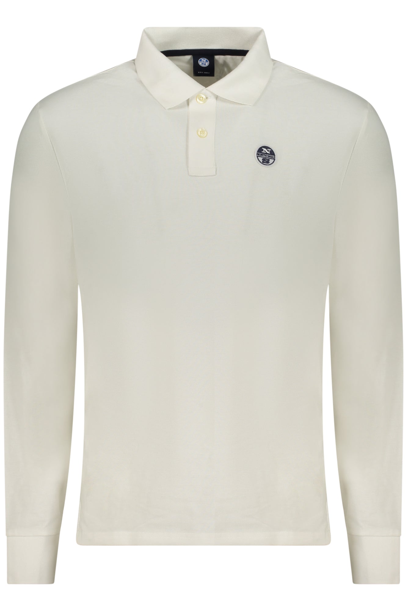 POLO À MANCHES LONGUES POUR HOMME NORTH SAILS BLANC - NORTH SAILS