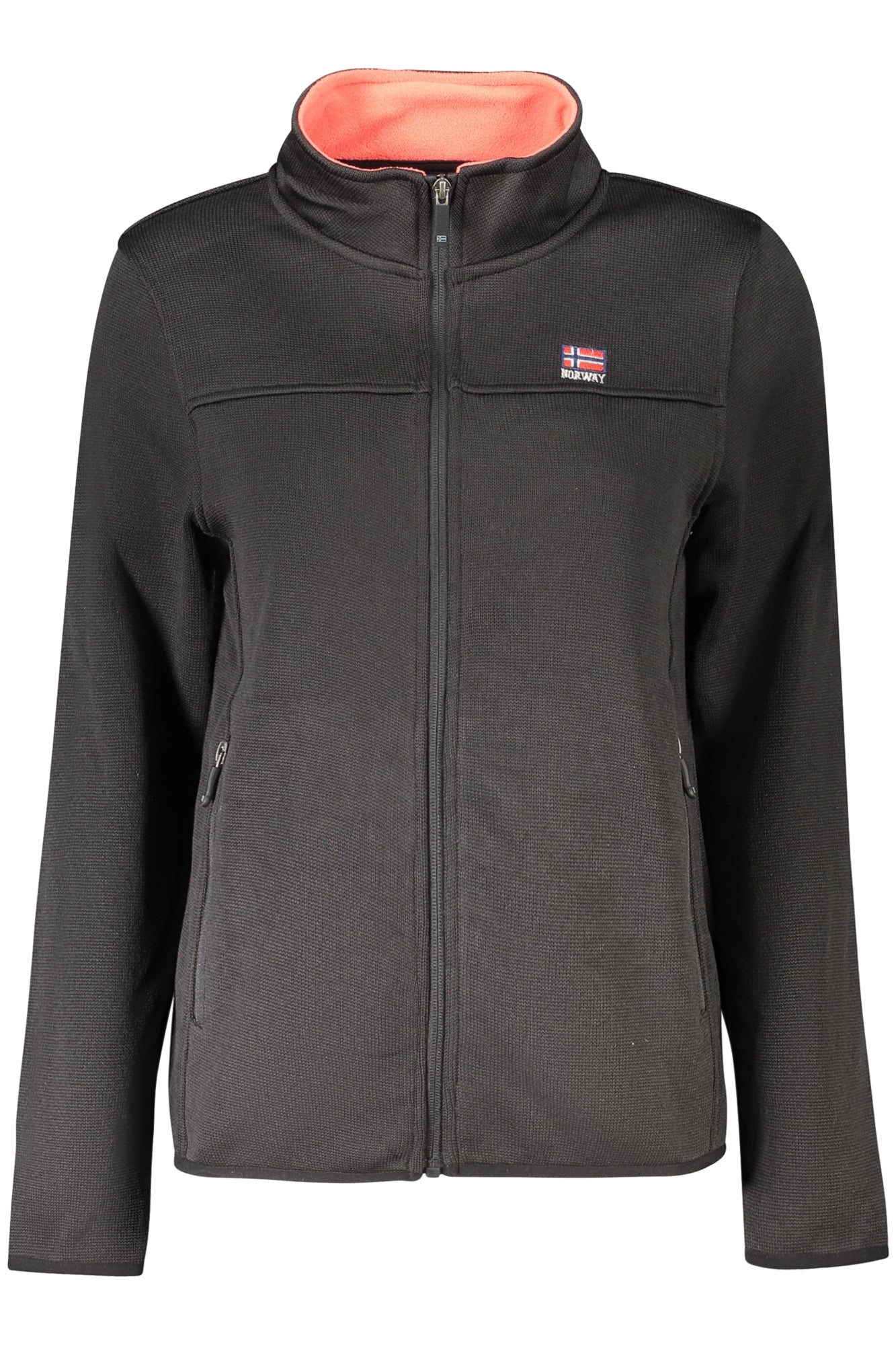 Sweat-shirt zippé noir pour femme, Norvège 1963 - NORWAY 1963