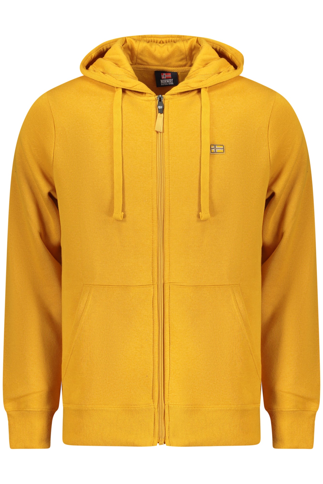 Sweat-shirt zippé jaune pour homme Norvège 1963 - NORWAY 1963
