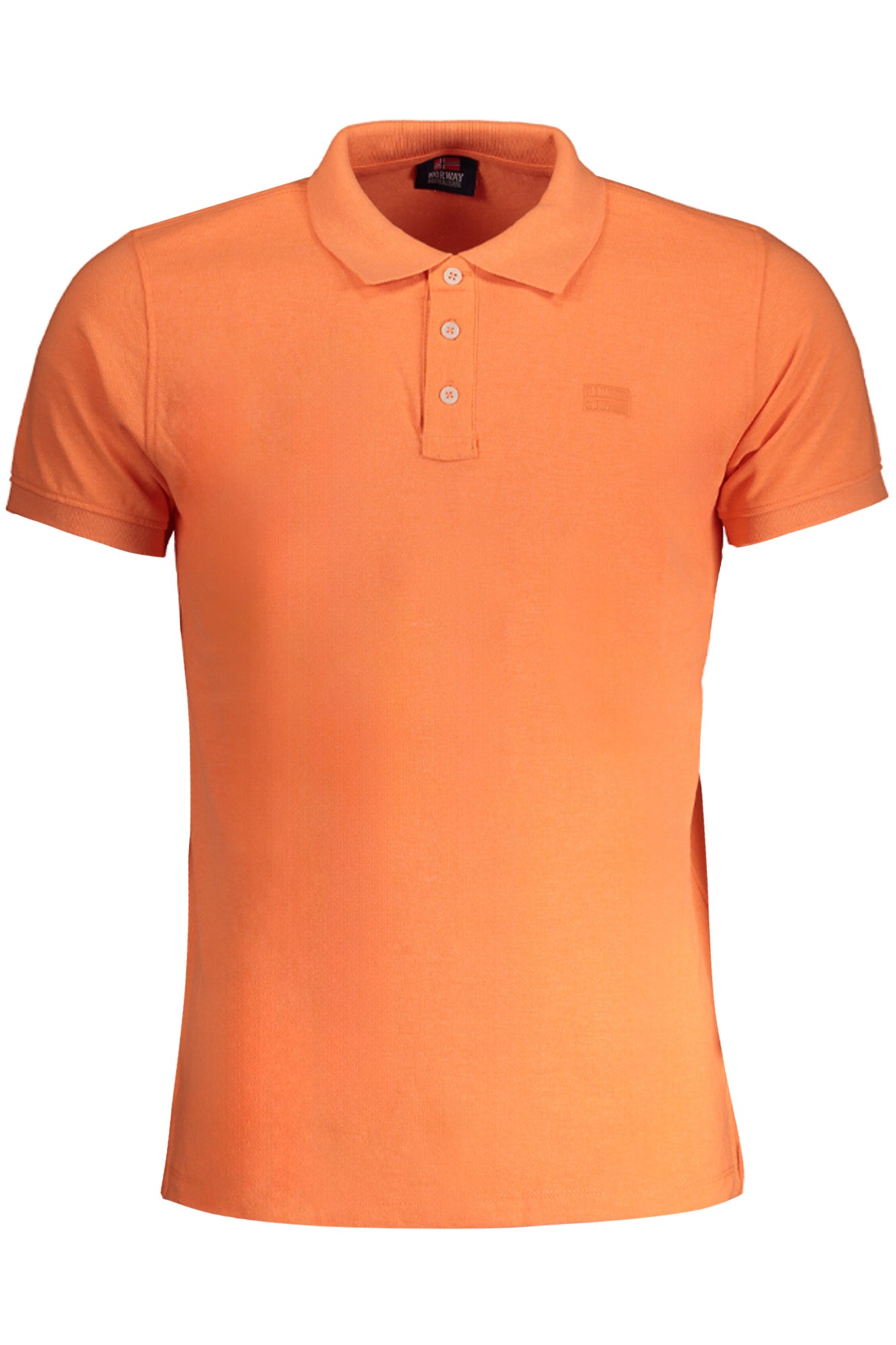 NORVÈGE 1963 POLO ORANGE MANCHES COURTES HOMME - NORWAY 1963