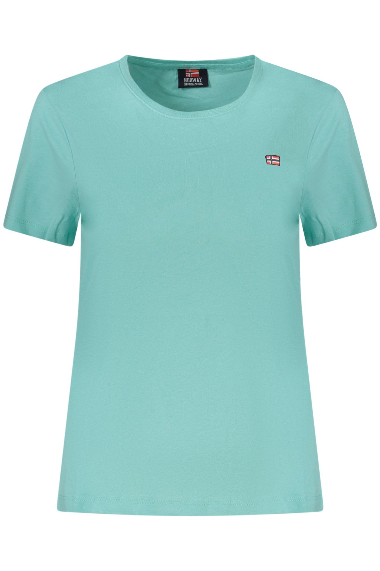 T-SHIRT FEMME À MANCHES COURTES NORVÈGE 1963 BLEU - NORWAY 1963