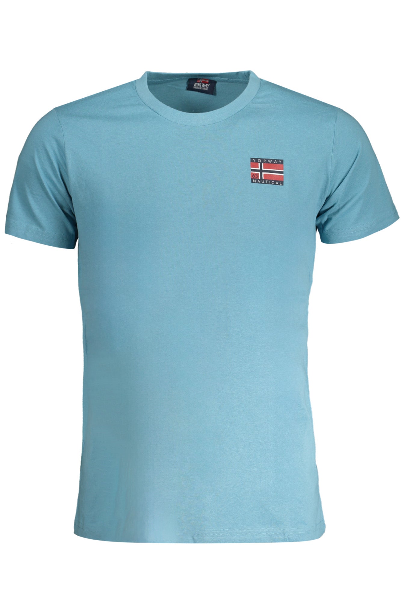 NORVÈGE 1963 T-SHIRT HOMME BLEU À MANCHES COURTES - NORWAY 1963
