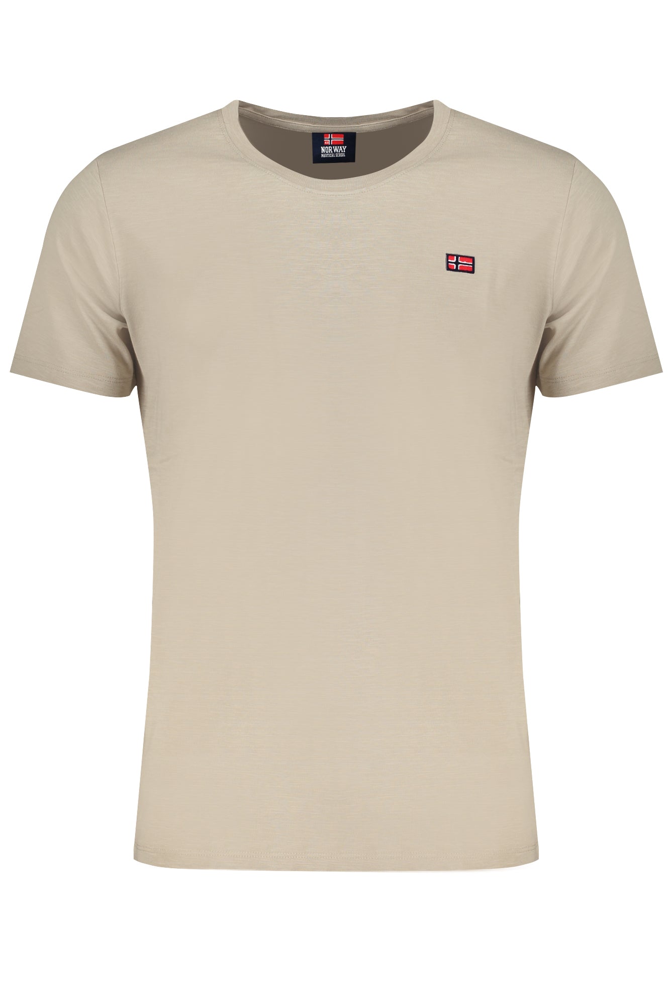 NORVÈGE 1963 T-SHIRT À MANCHES COURTES HOMME BEIGE - NORWAY 1963