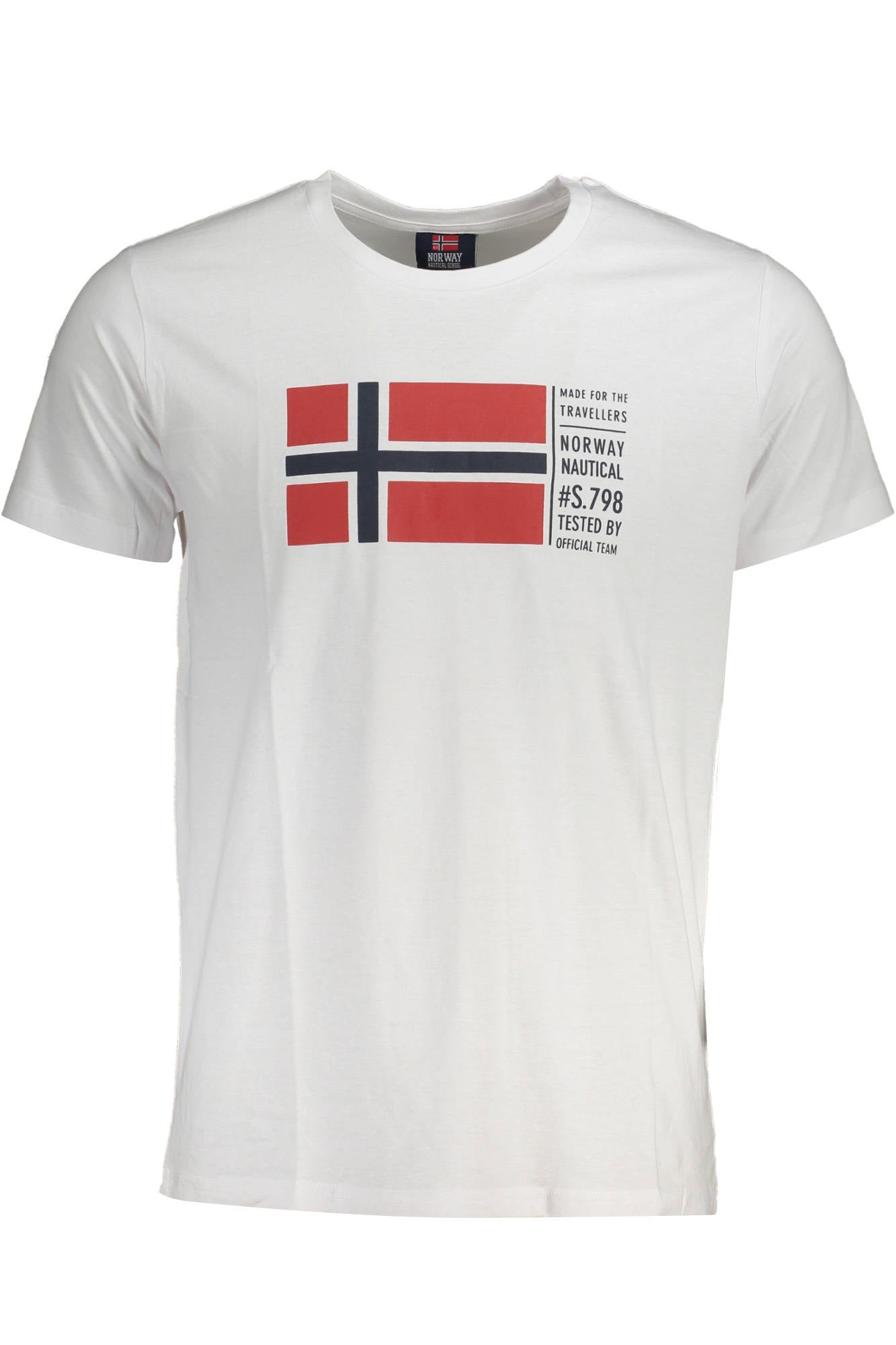 NORVEGE 1963 T-SHIRT MANCHES COURTES HOMME BLANC - NORWAY 1963