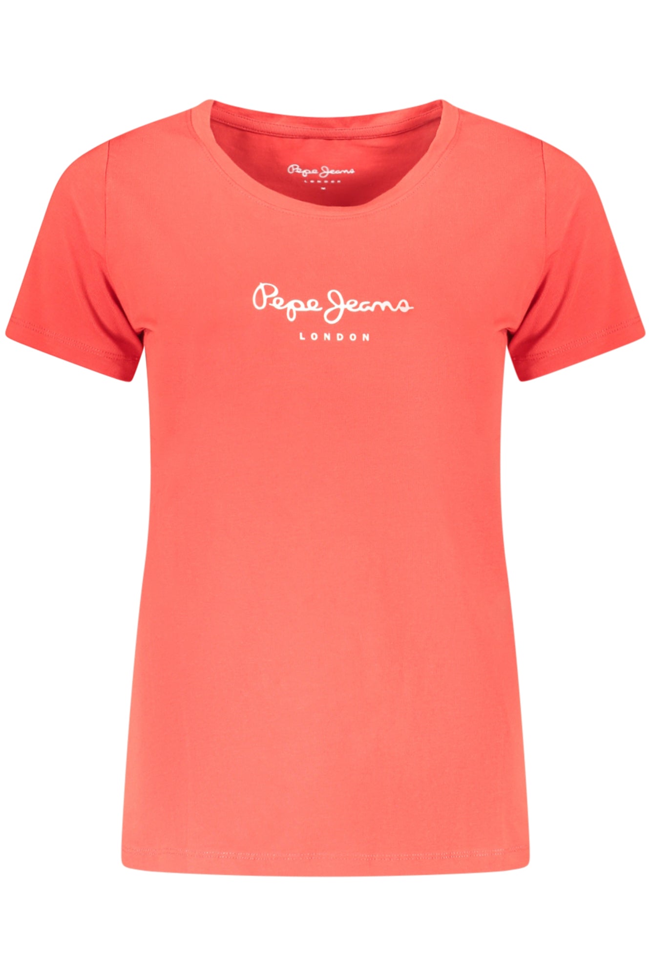 T-SHIRT À MANCHES COURTES PEPE JEANS FEMME, ROUGE - PEPE JEANS