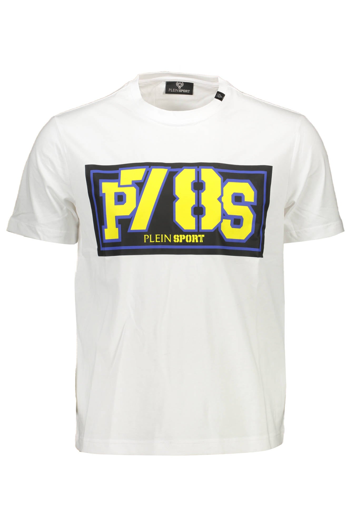 T-SHIRT PLEIN SPORT MANCHES COURTES HOMME BLANC - PLEIN SPORT