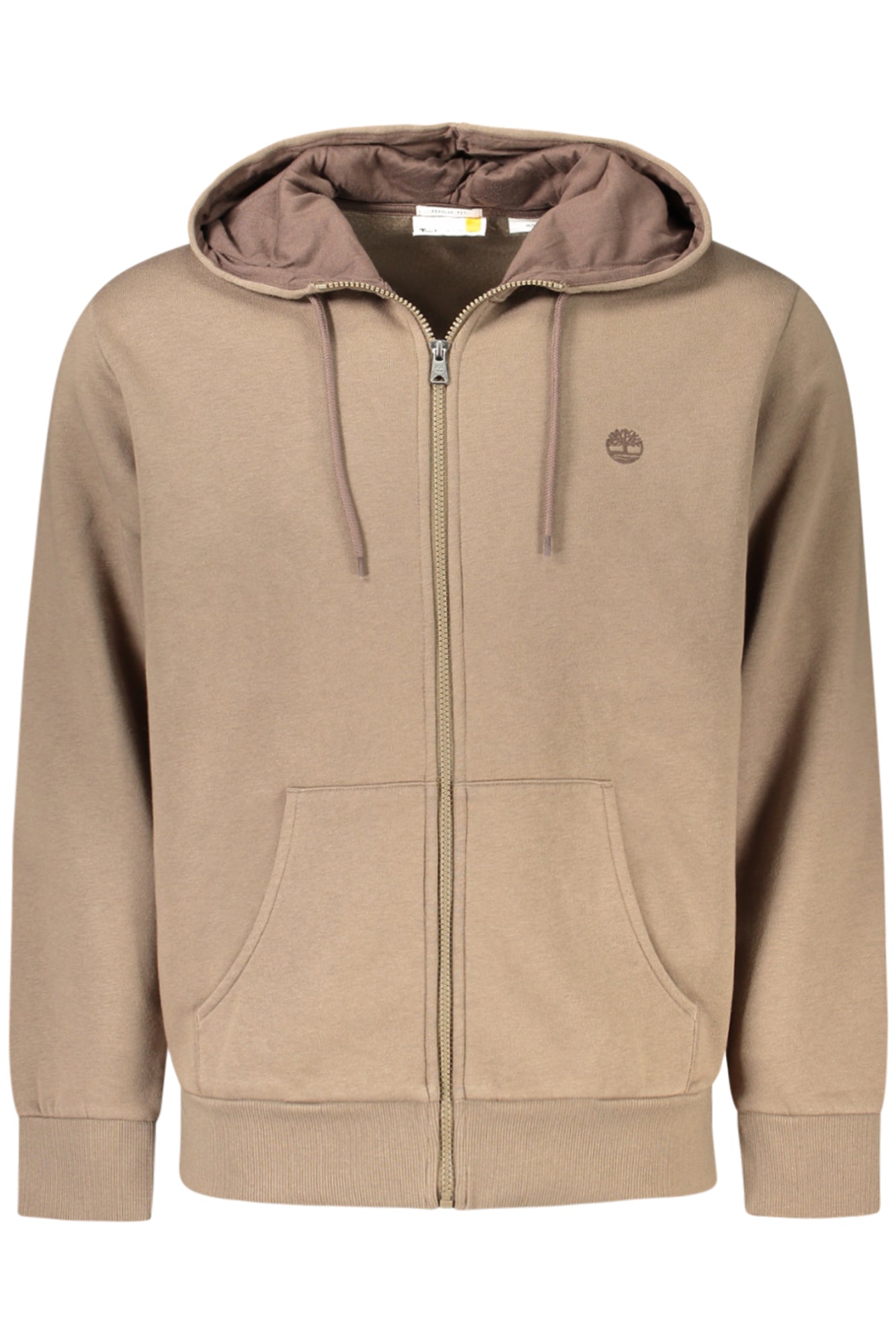 Sweat-shirt zippé marron Timberland pour homme - TIMBERLAND