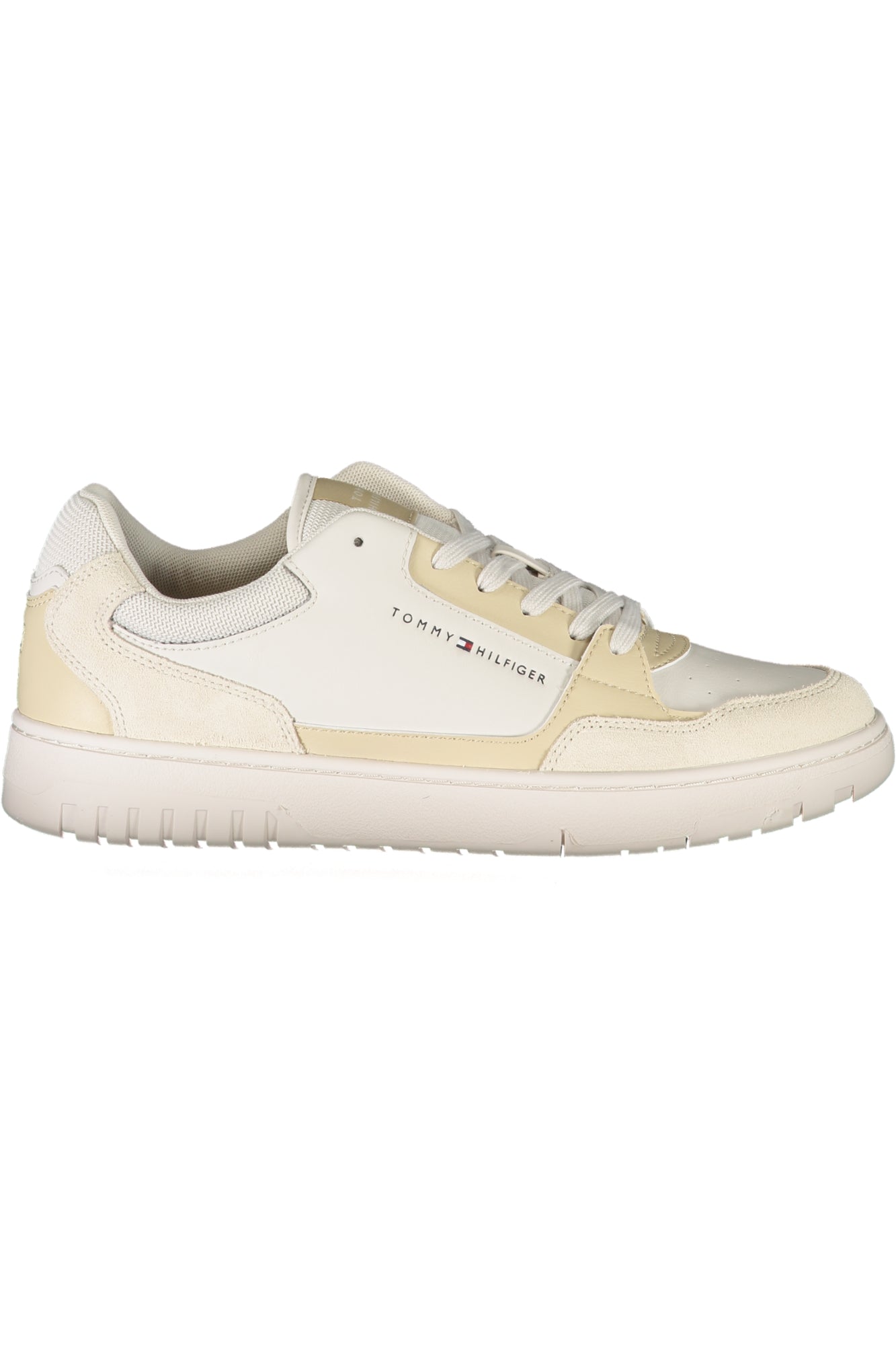 CHAUSSURES DE SPORT POUR HOMMES TOMMY HILFIGER BEIGE - TOMMY HILFIGER