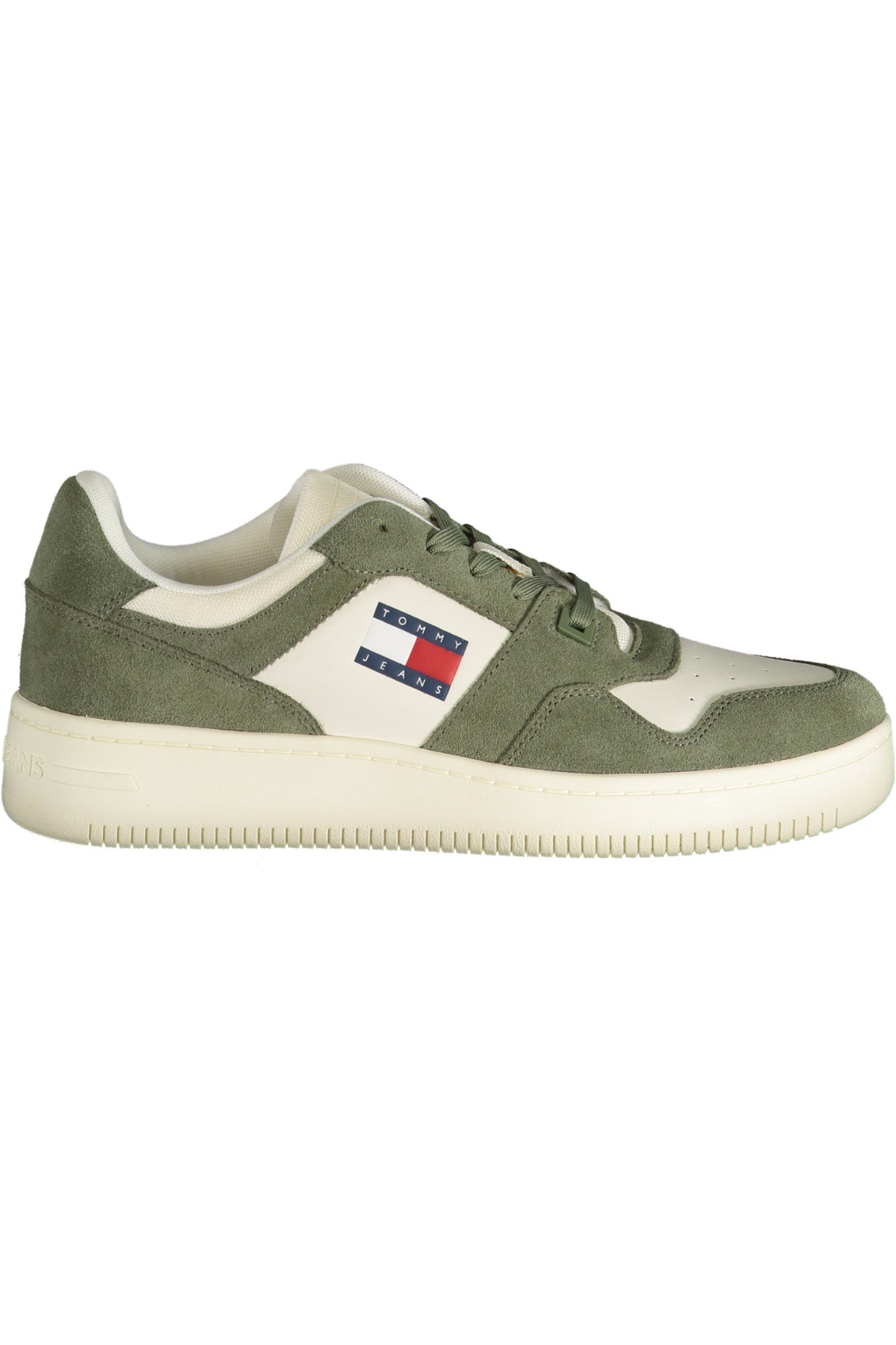 CHAUSSURES DE SPORT POUR HOMMES TOMMY HILFIGER VERTES - TOMMY HILFIGER