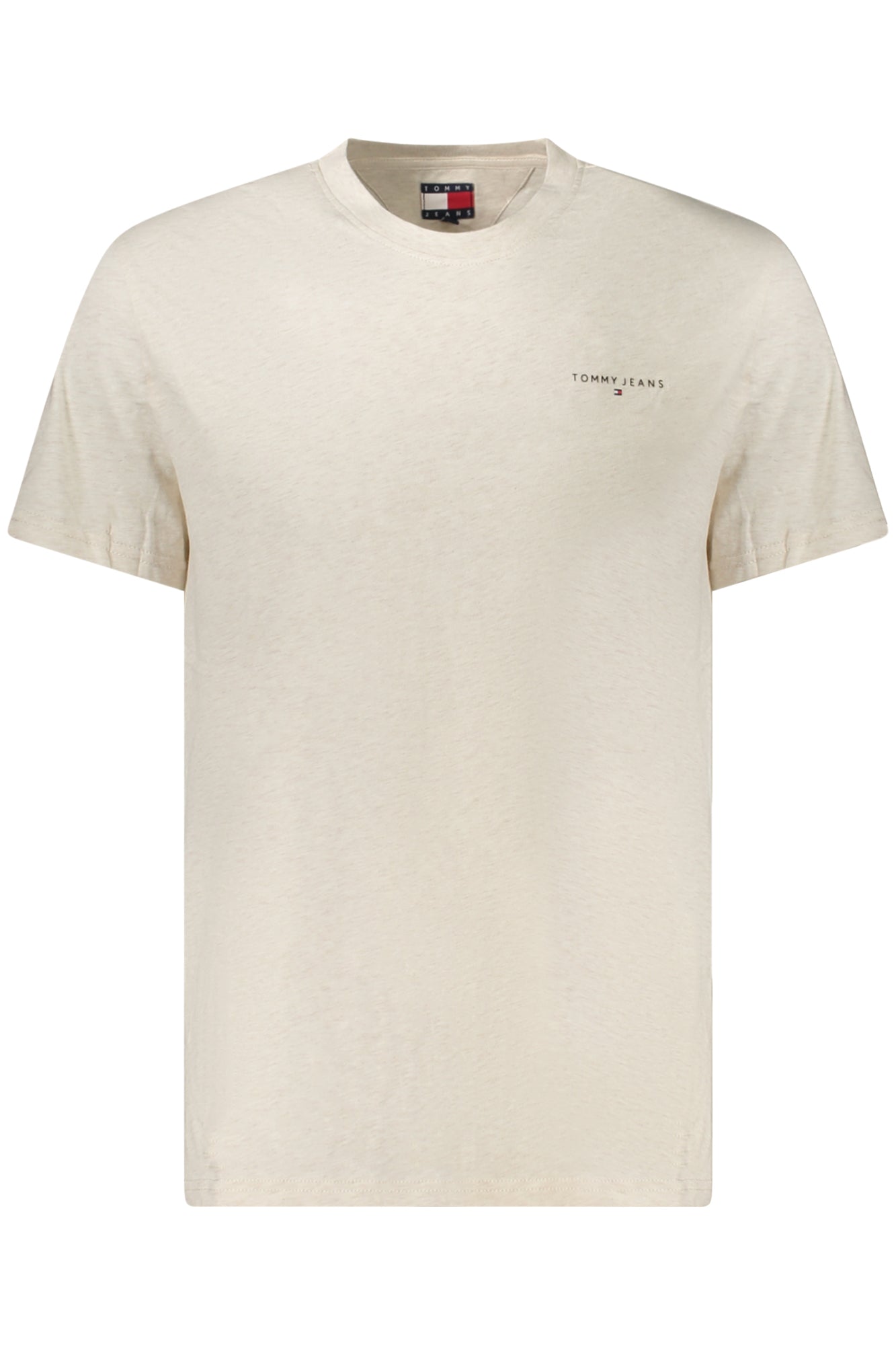 T-shirt à manches courtes Tommy Hilfiger pour homme, beige - TOMMY HILFIGER