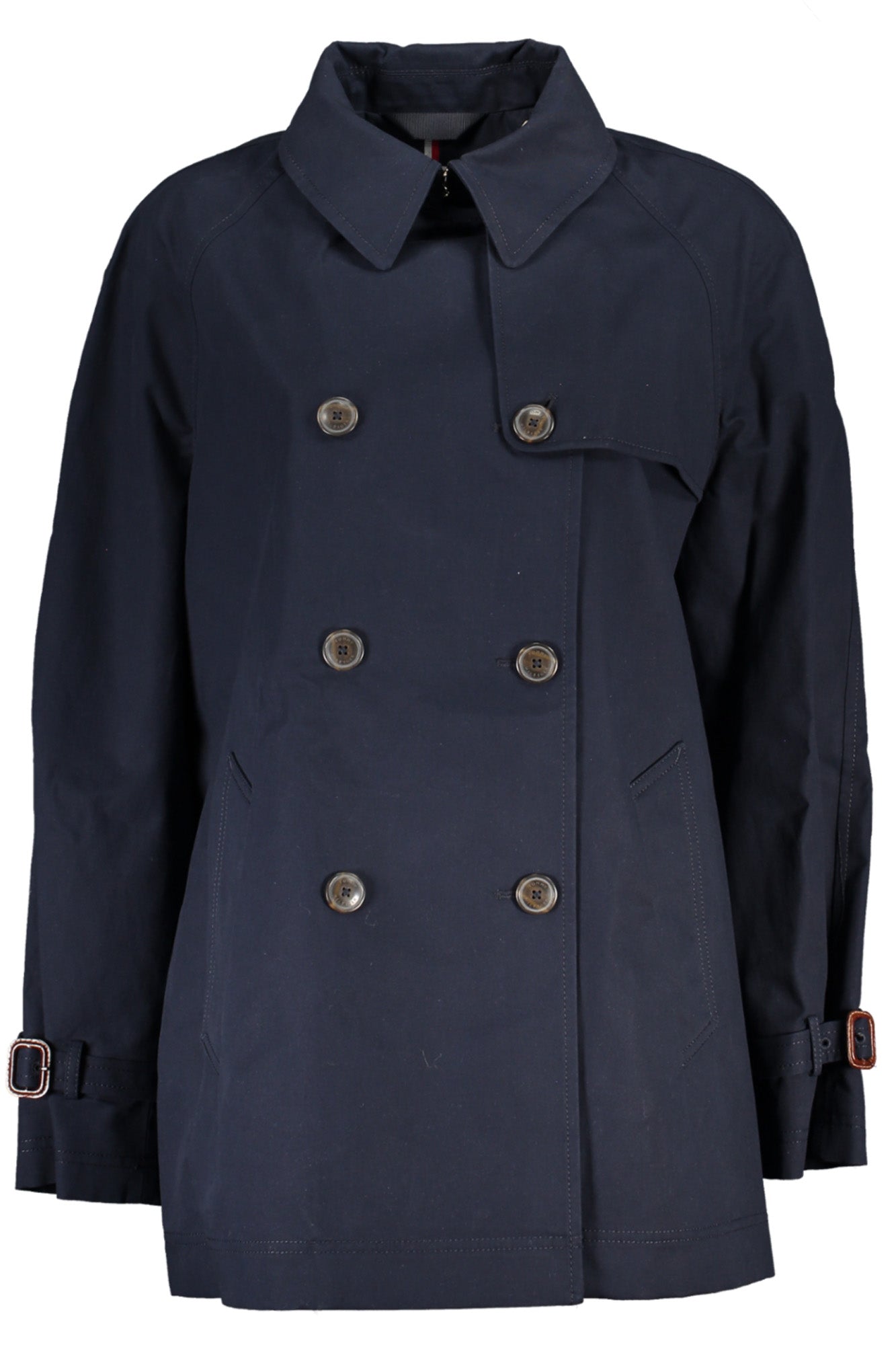 TOMMY HILFIGER TRENCH-COAT BLEU POUR FEMME - TOMMY HILFIGER