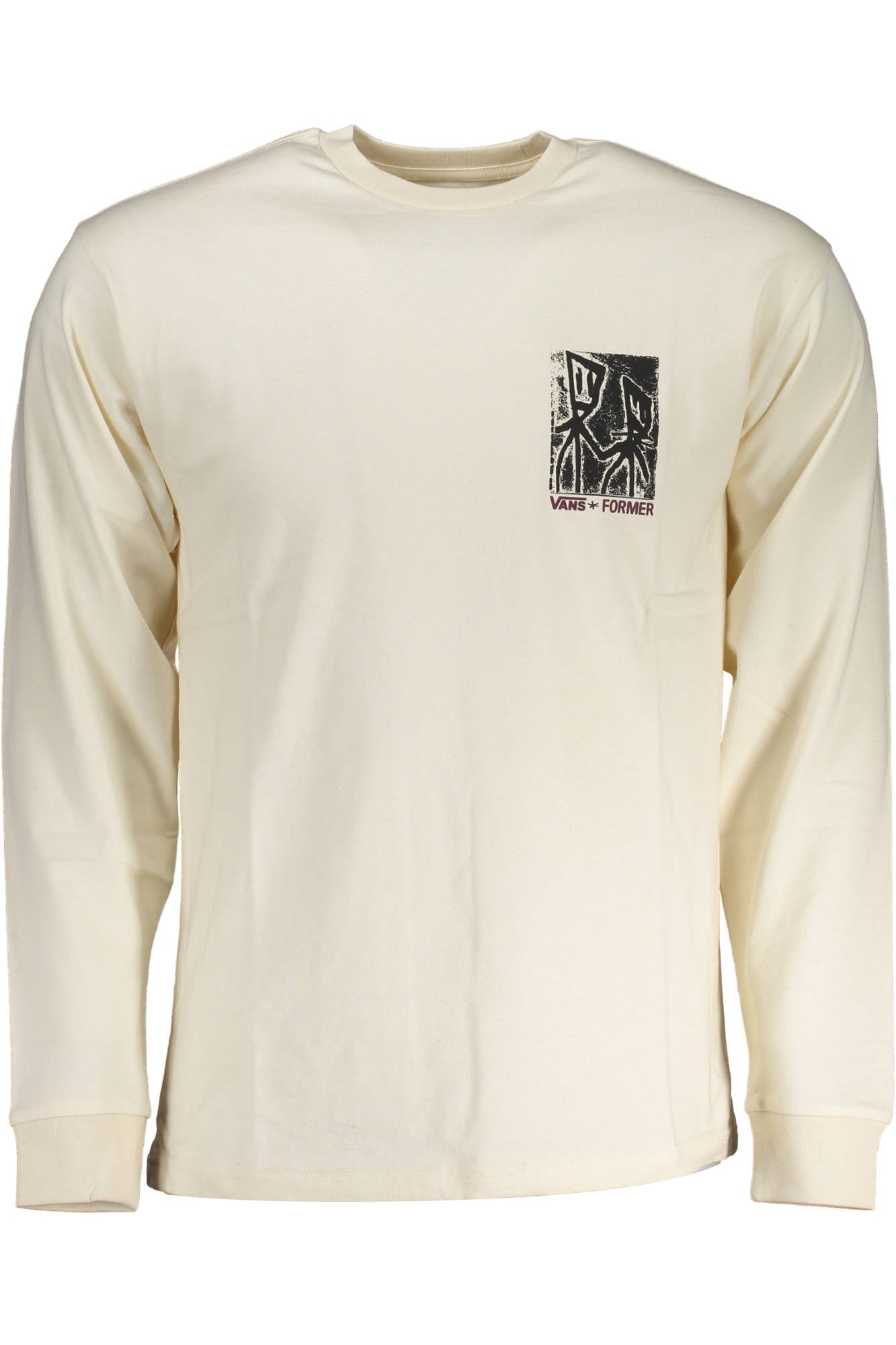 VANS T-SHIRT MANCHES LONGUES HOMME BLANC - VANS