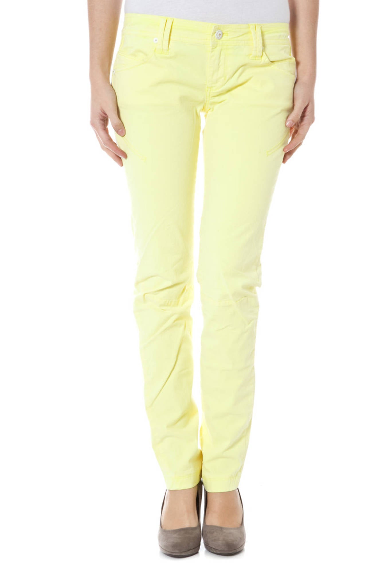 PANTALON FEMME JAUNE ZUELEMENTS - ZUELEMENTS