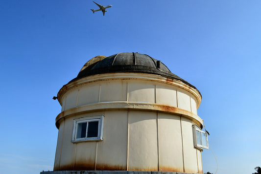 La coupole de l'ancien observatoire de Kew, près de Londres.