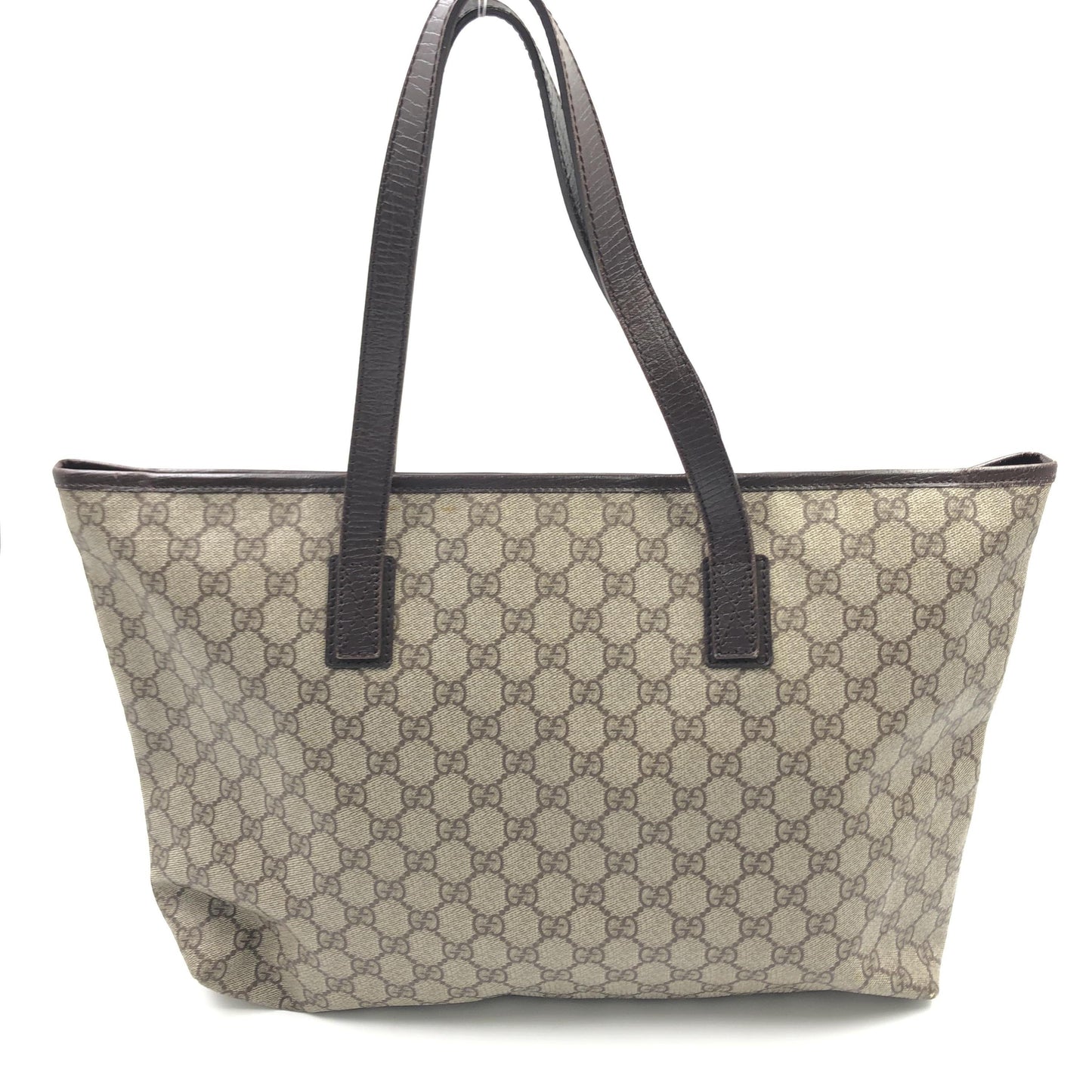 Gucci GG Supreme Tote Bag Beige/Ebony