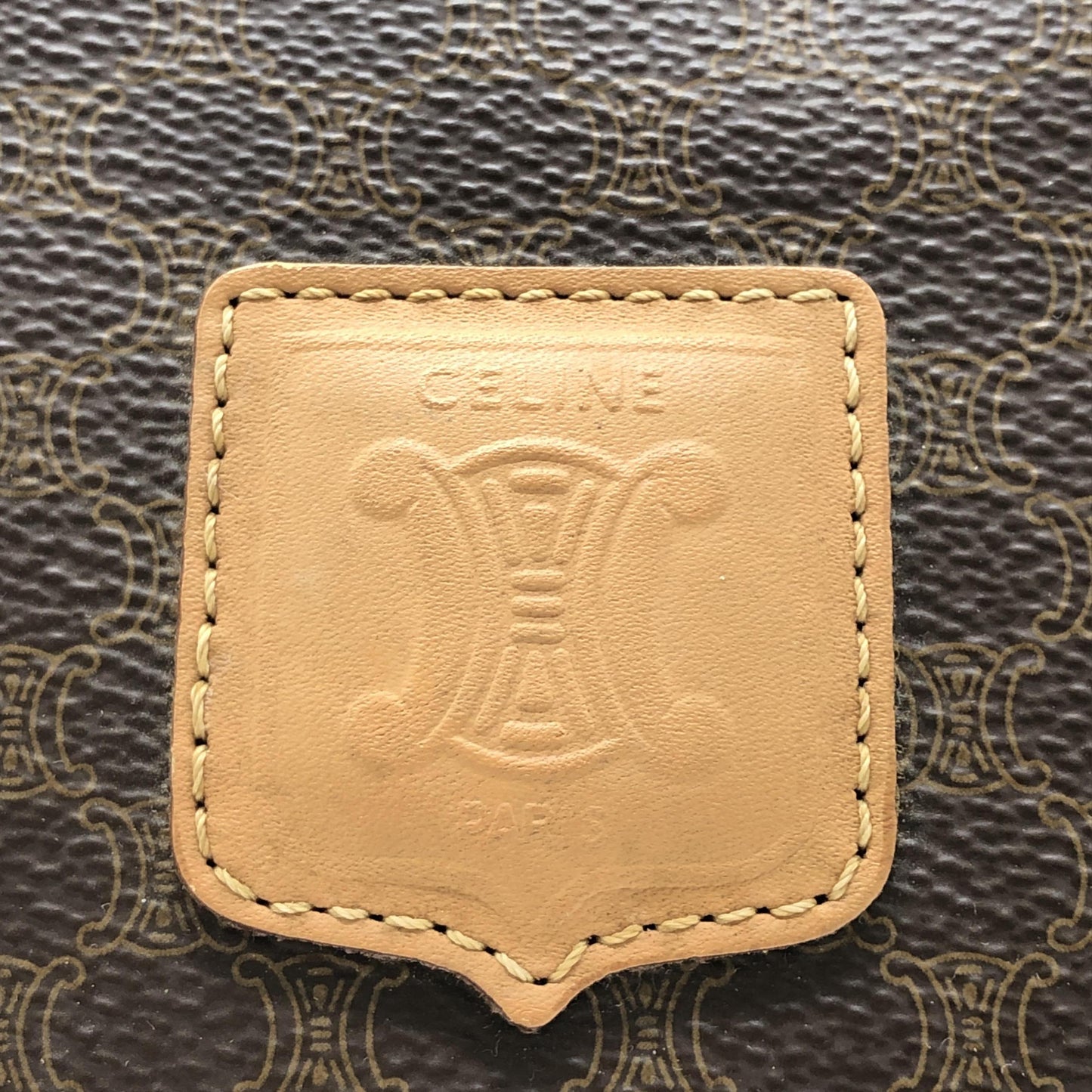 Céline Boston Bag Macadam Vintage