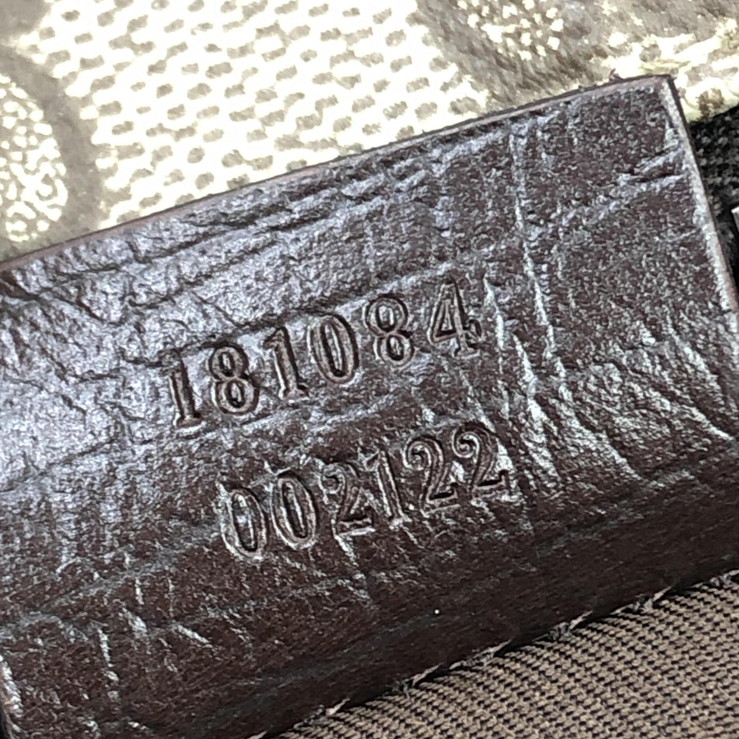 Gucci GG Supreme Tote Bag Beige/Ebony