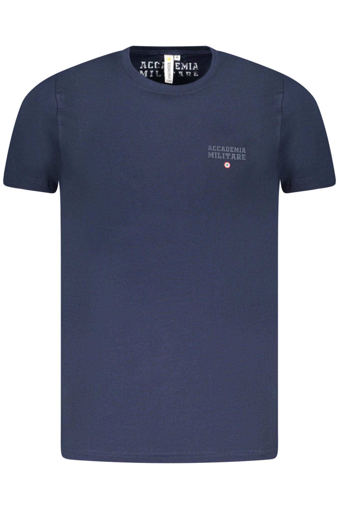 T-SHIRT À MANCHES COURTES POUR HOMME DE L&#39;ACADÉMIE MILITAIRE BLEU - ACCADEMIA MILITARE
