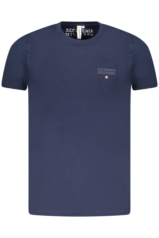 T-SHIRT À MANCHES COURTES POUR HOMME DE L&#39;ACADÉMIE MILITAIRE BLEU - ACCADEMIA MILITARE