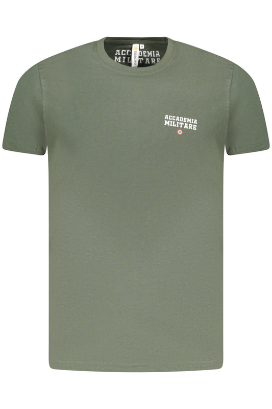 T-SHIRT À MANCHES COURTES DE L&#39;ACADÉMIE MILITAIRE HOMME VERT - ACCADEMIA MILITARE