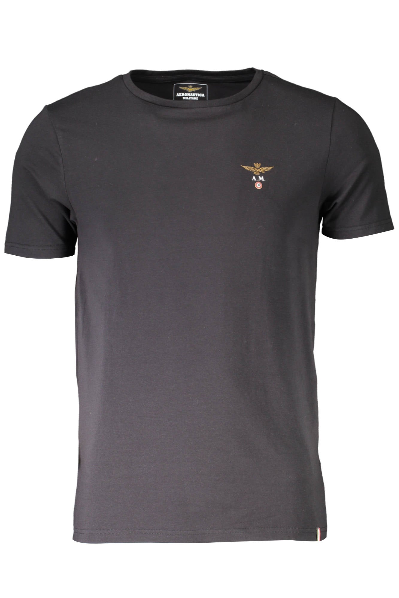 T-SHIRT D&#39;EXTÉRIEUR NOIR POUR HOMME AERONAUTICA MILITARE - AERONAUTICA MILITARE