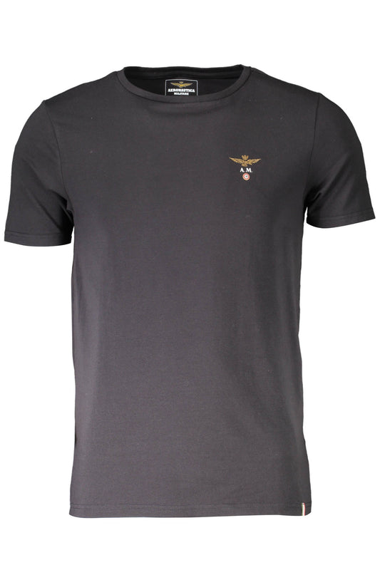 T-SHIRT D&#39;EXTÉRIEUR NOIR POUR HOMME AERONAUTICA MILITARE - AERONAUTICA MILITARE