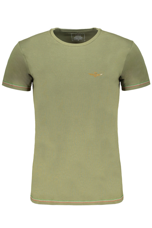 T-SHIRT MANCHES COURTES HOMME ERONAUTICA MILITARE VERT - AERONAUTICA MILITARE