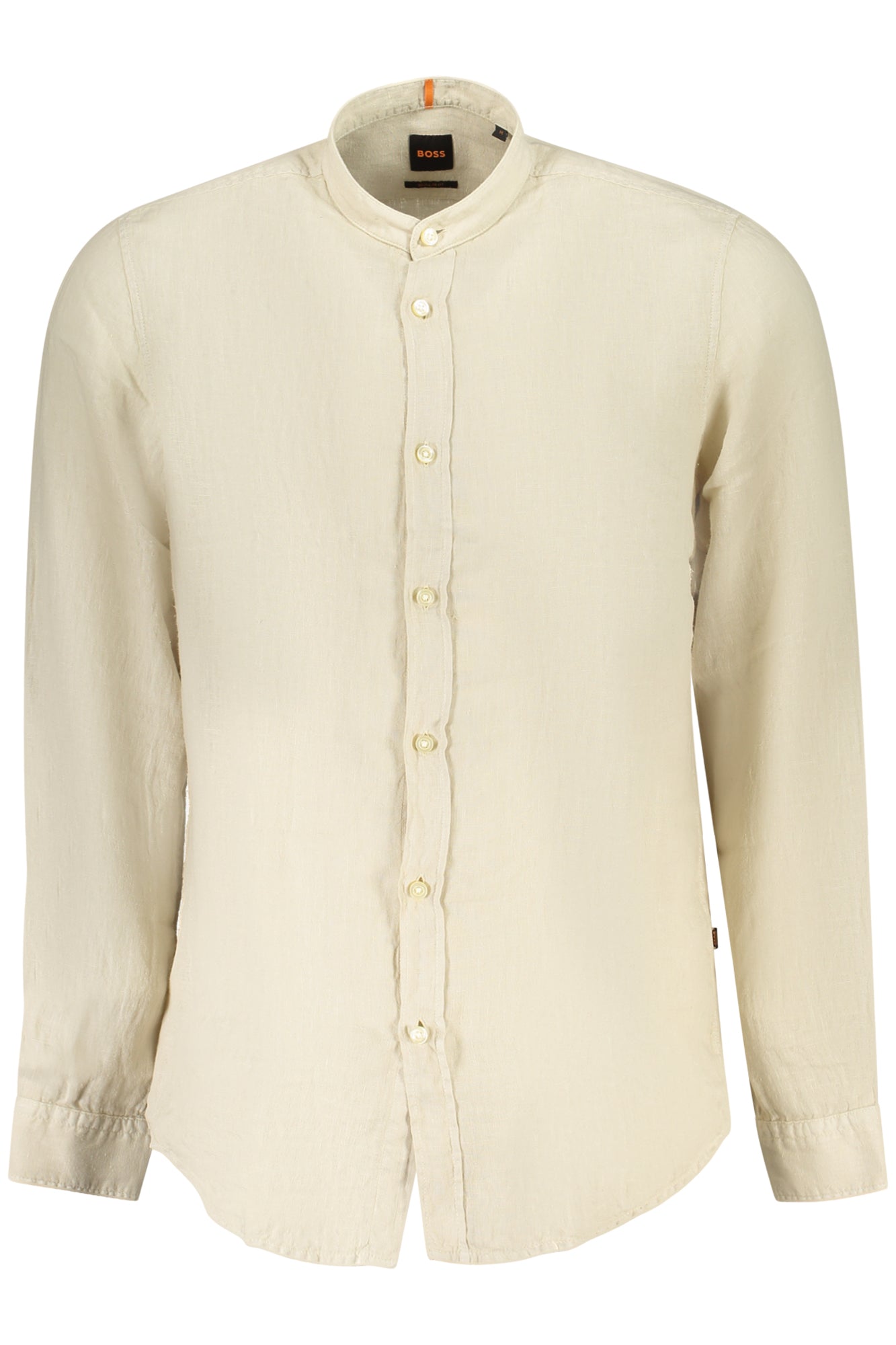 CHEMISE À MANCHES LONGUES BOSS HOMME BEIGE - BOSS