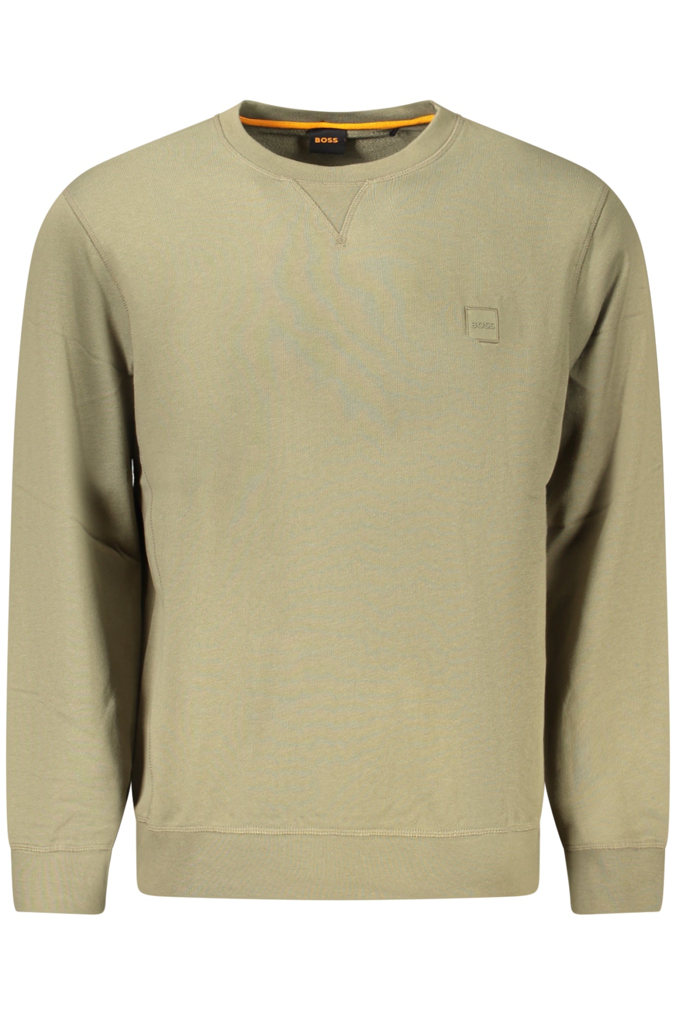 SWEAT-SHIRT BOSS SANS ZIP HOMME VERT - BOSS