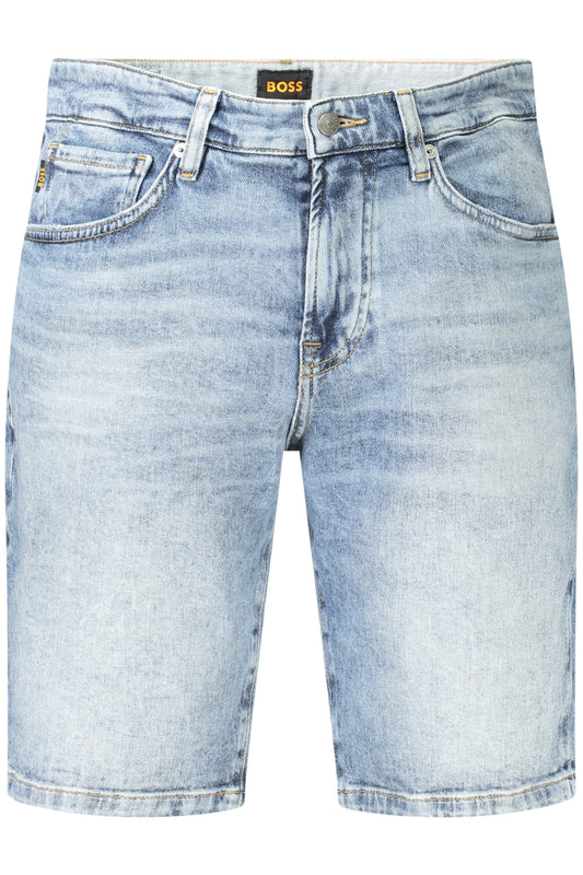 JEANS BOSS SHORT HOMME BLEU - BOSS