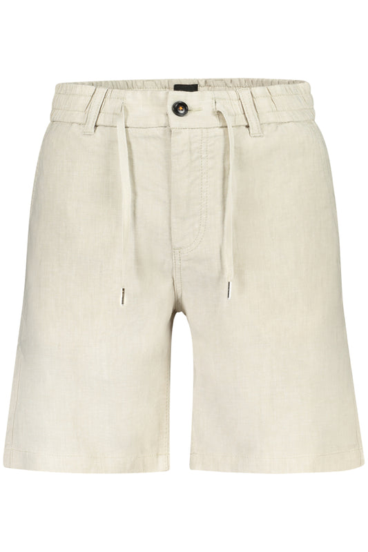 PANTALON BERMUDA BOSS HOMME BEIGE - BOSS