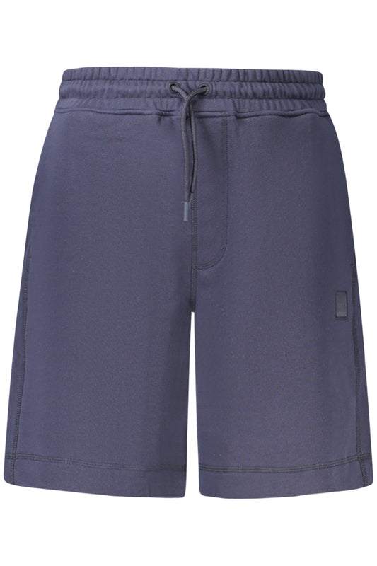 PANTALON COURT BLEU POUR HOMMES BOSS - BOSS