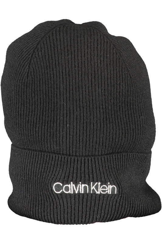 CALVIN KLEIN BONNET FEMME NOIR - CALVIN KLEIN