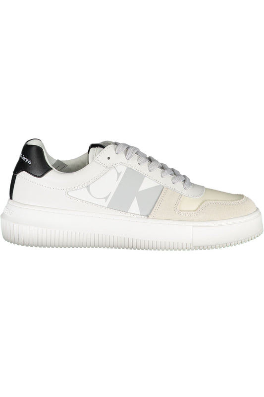 CHAUSSURES DE SPORT POUR FEMMES CALVIN KLEIN BLANCHES - CALVIN KLEIN