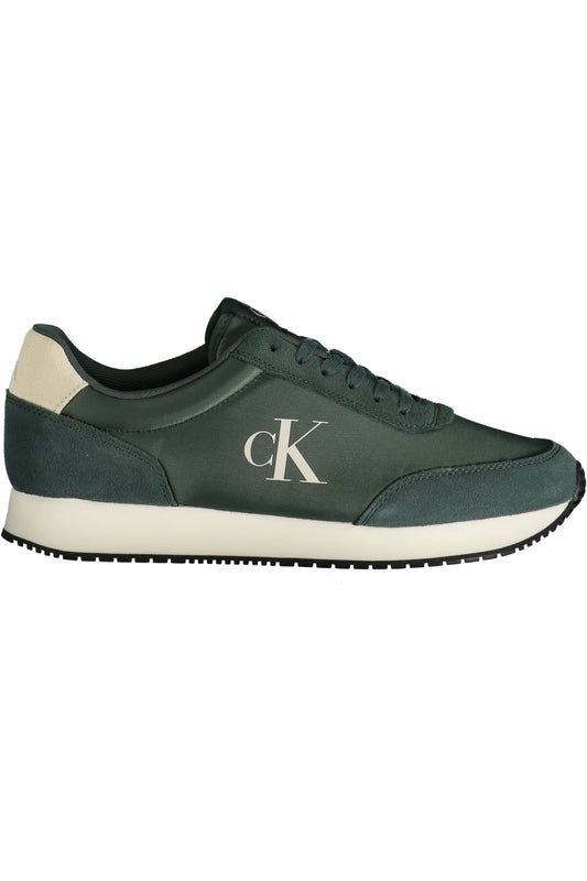 CHAUSSURES DE SPORT POUR HOMMES CALVIN KLEIN VERTES - CALVIN KLEIN