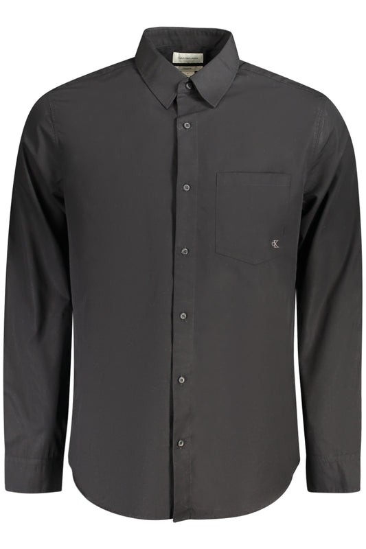 CHEMISE À MANCHES LONGUES CALVIN KLEIN HOMME NOIRE - CALVIN KLEIN