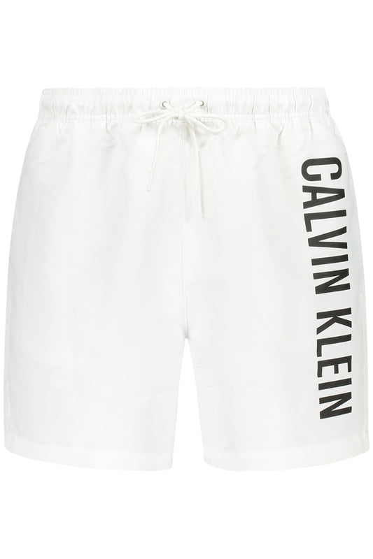 BAS DE MAILLOT DE BAIN CALVIN KLEIN HOMME BLANC - CALVIN KLEIN