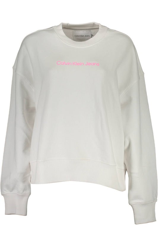 Sweat-shirt sans zip Calvin Klein pour femme Blanc - CALVIN KLEIN