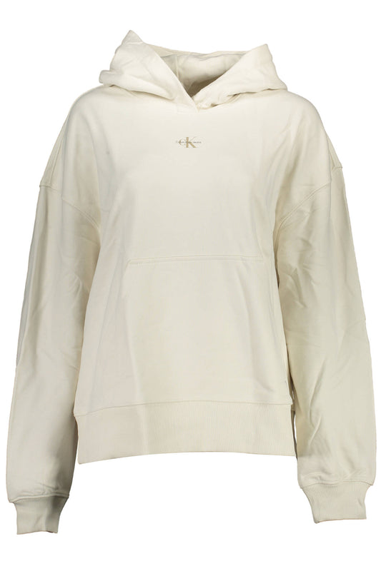 SWEAT-SHIRT SANS ZIP CALVIN KLEIN FEMME BLANC - CALVIN KLEIN