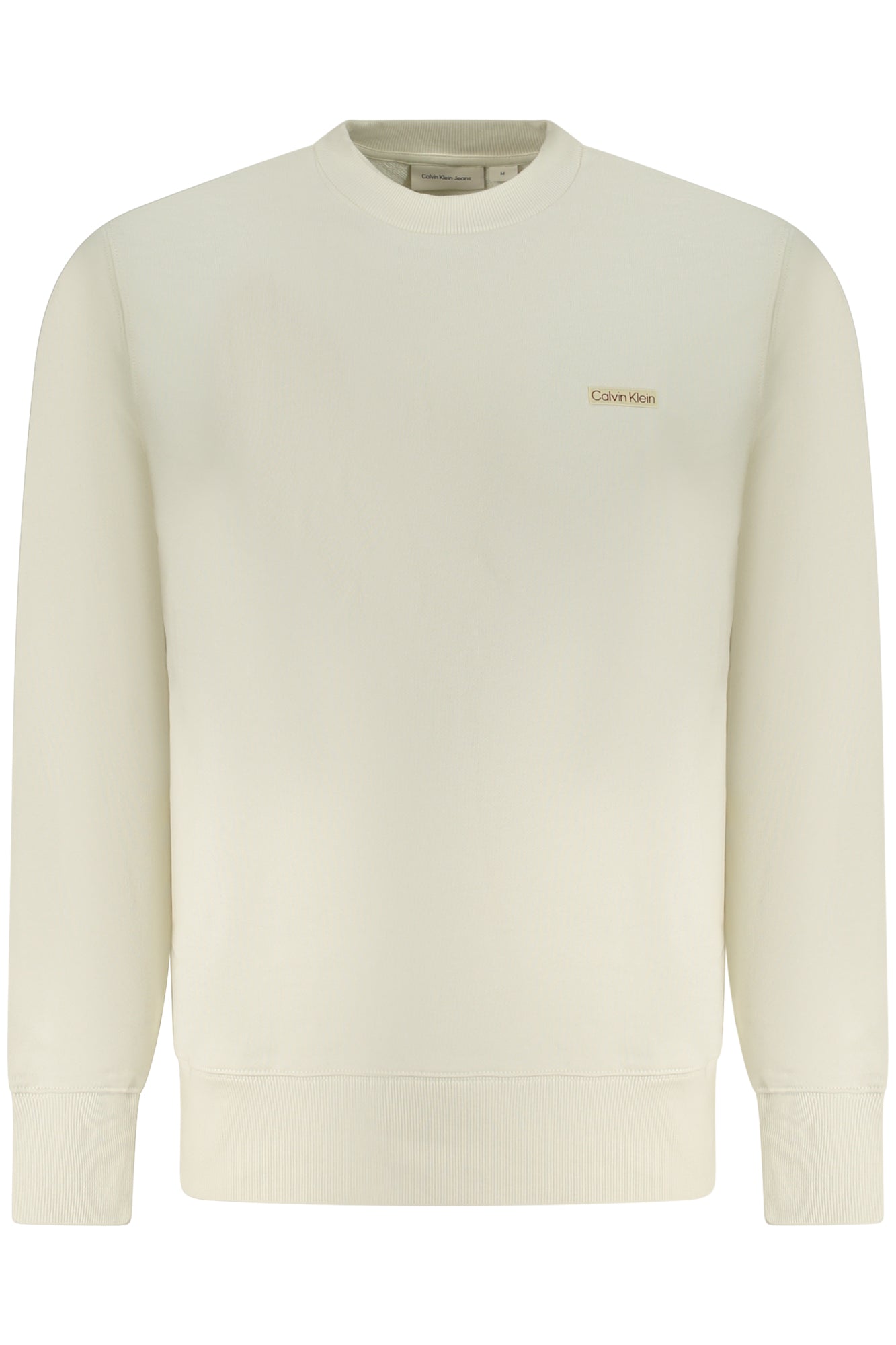 Sweat-shirt sans fermeture éclair Calvin Klein pour homme Beige - CALVIN KLEIN