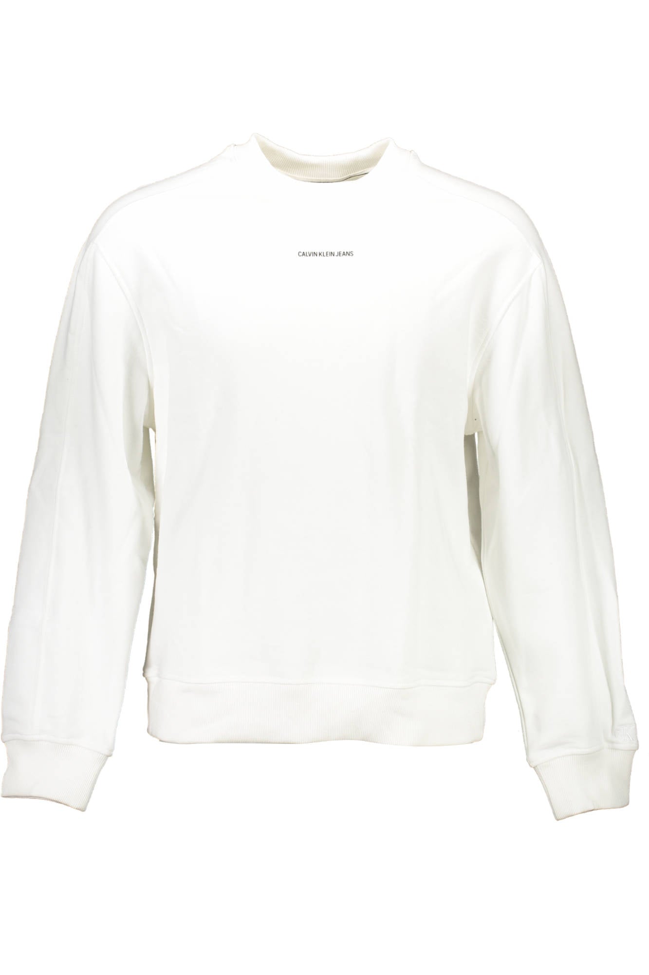 CALVIN KLEIN SWEAT SANS ZIP HOMME BLANC - CALVIN KLEIN
