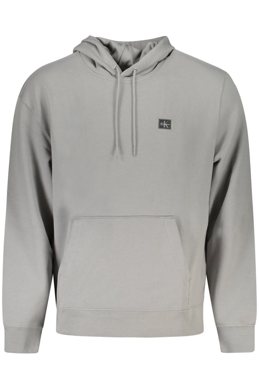 Sweat-shirt zippé gris Calvin Klein pour homme - CALVIN KLEIN