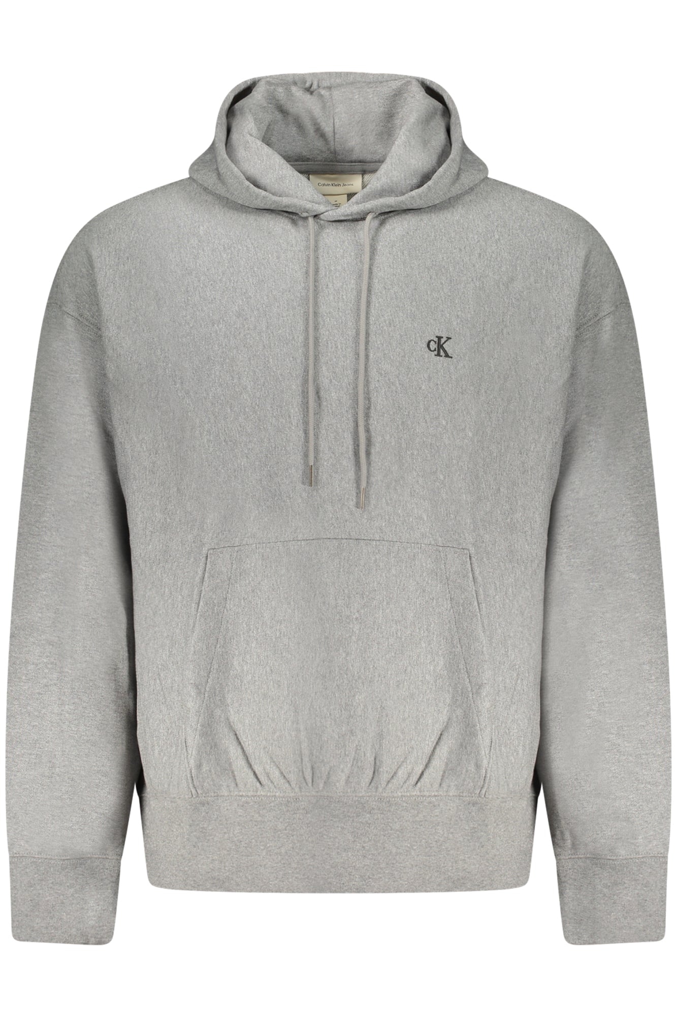 SWEAT-SHIRT GRIS À FERMETURE ÉCLAIR CALVIN KLEIN POUR HOMME - CALVIN KLEIN
