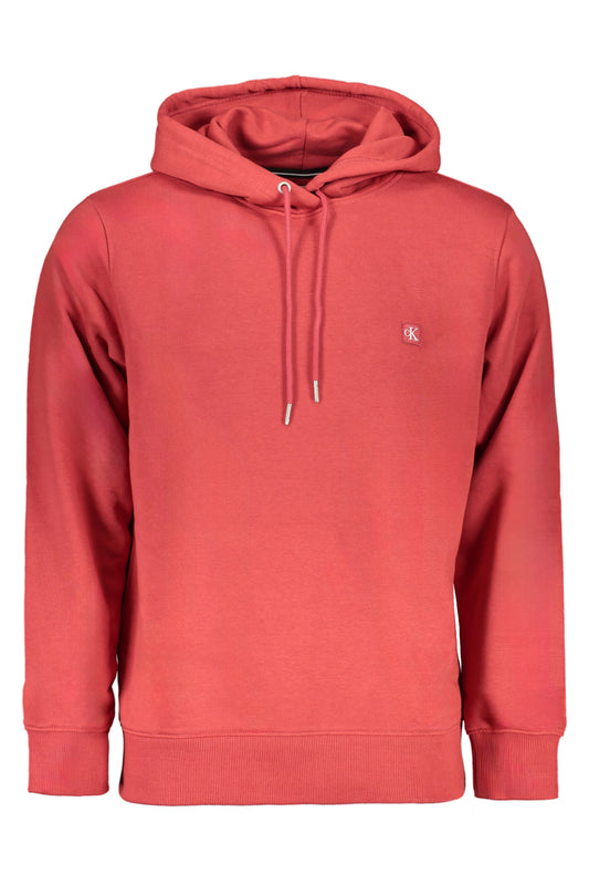 CALVIN KLEIN SWEAT-SHIRT ZIPPÉ ROUGE POUR HOMMES - CALVIN KLEIN