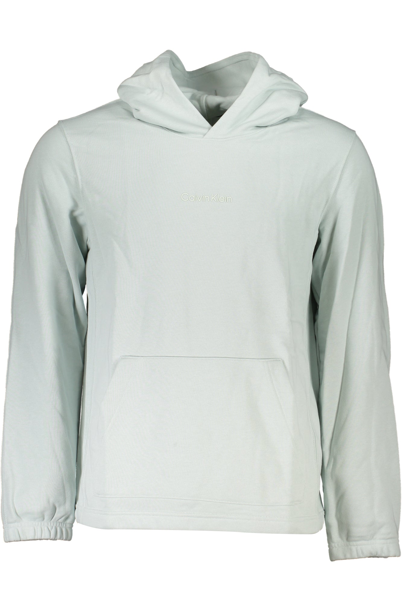 SWEAT-SHIRT SANS FERMETURE ÉCLAIR VERT CALVIN KLEIN POUR HOMMES - CALVIN KLEIN