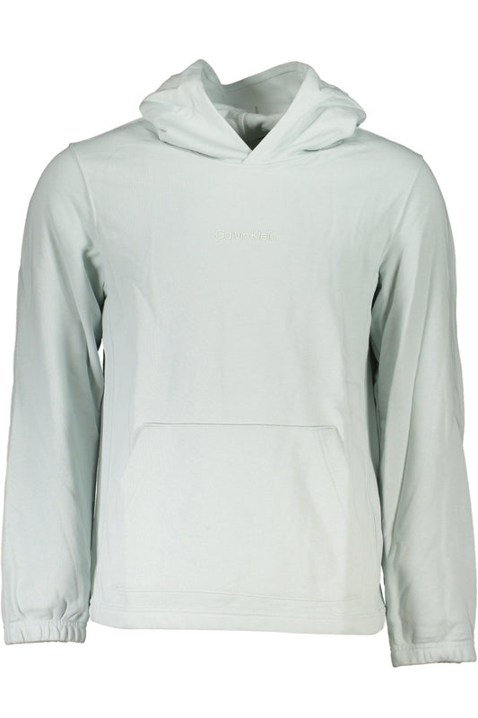 SWEAT-SHIRT SANS FERMETURE ÉCLAIR VERT CALVIN KLEIN POUR HOMMES - CALVIN KLEIN