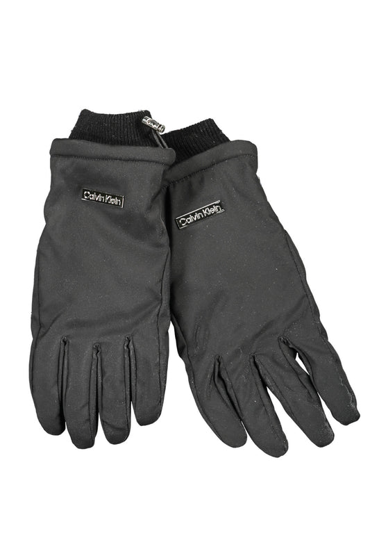 GANTS NOIR HOMME CALVIN KLEIN - CALVIN KLEIN