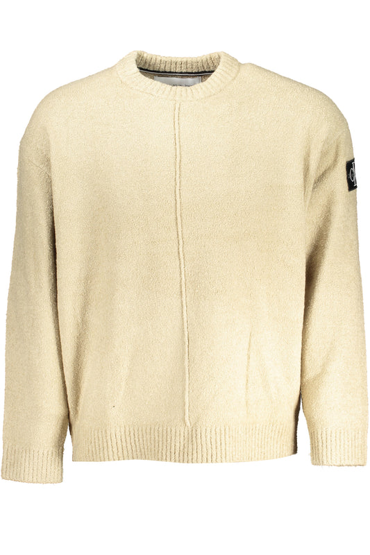 PULL BEIGE POUR HOMMES CALVIN KLEIN - CALVIN KLEIN